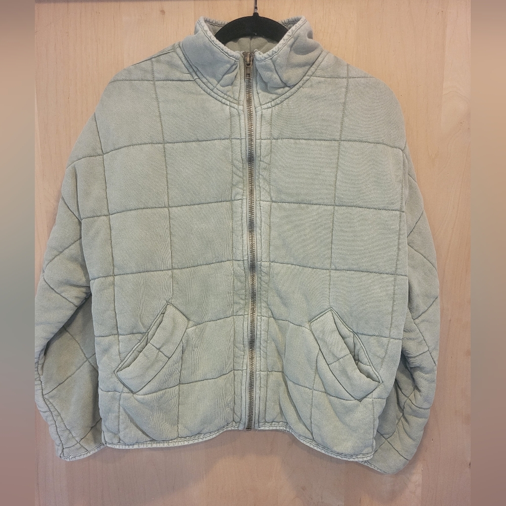 Free People quilted dolman jacket, XS